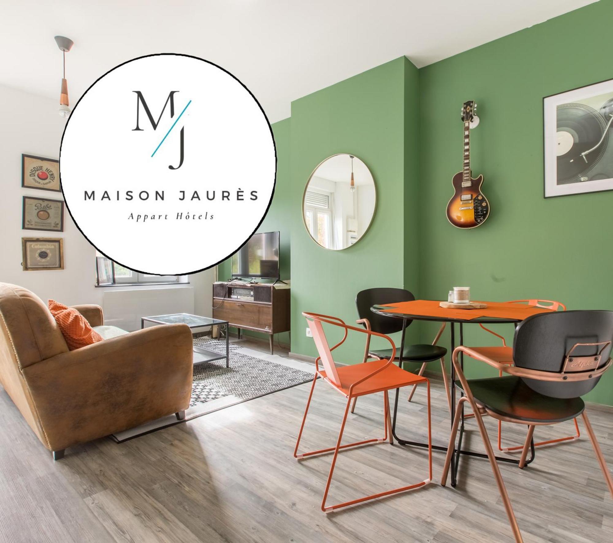 La Maison Jaures - Le Larsen Liévin Eksteriør billede